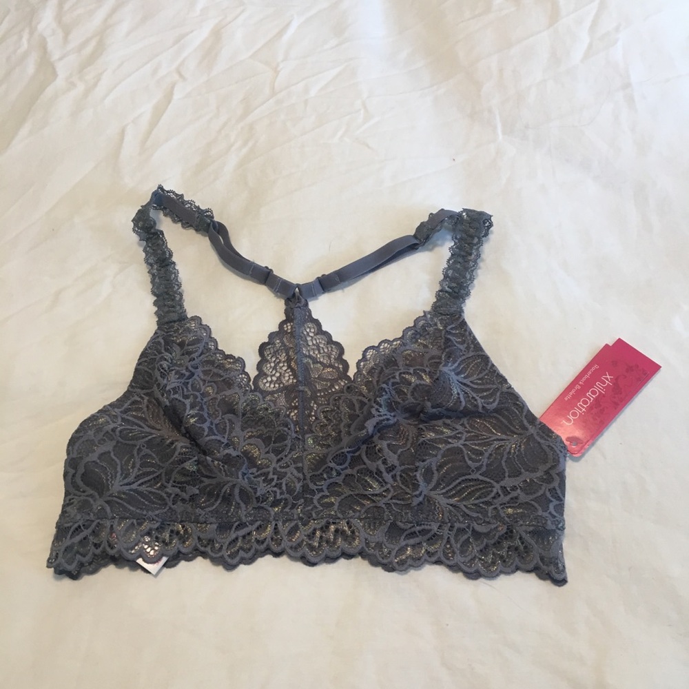 Mauve Xhiliration bralette NWT